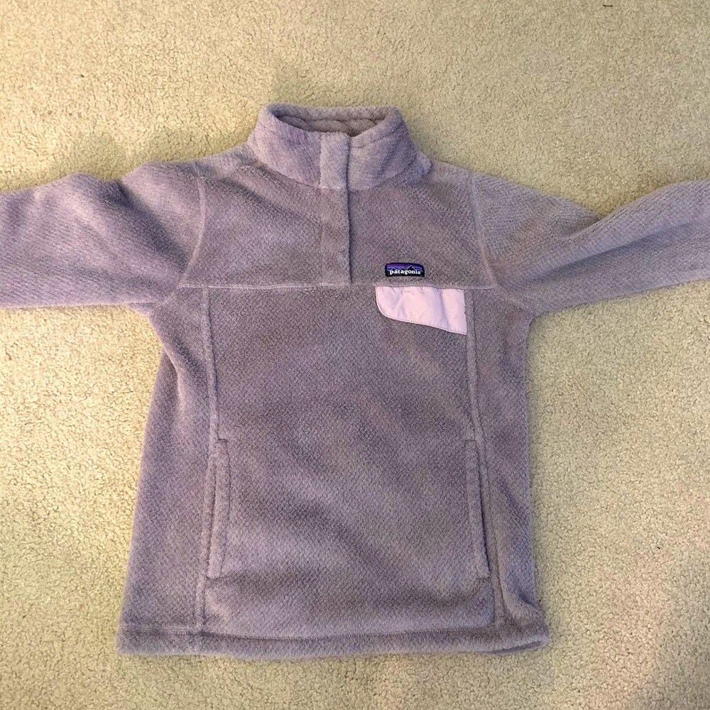 Purple Patagonia Fleece
